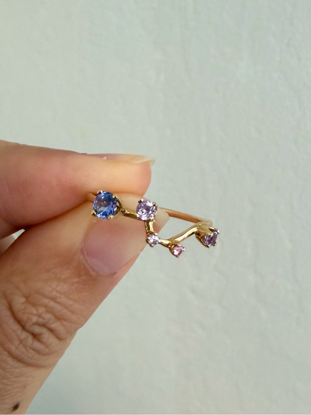 Sofia Zakia Constellation Ring US size 7